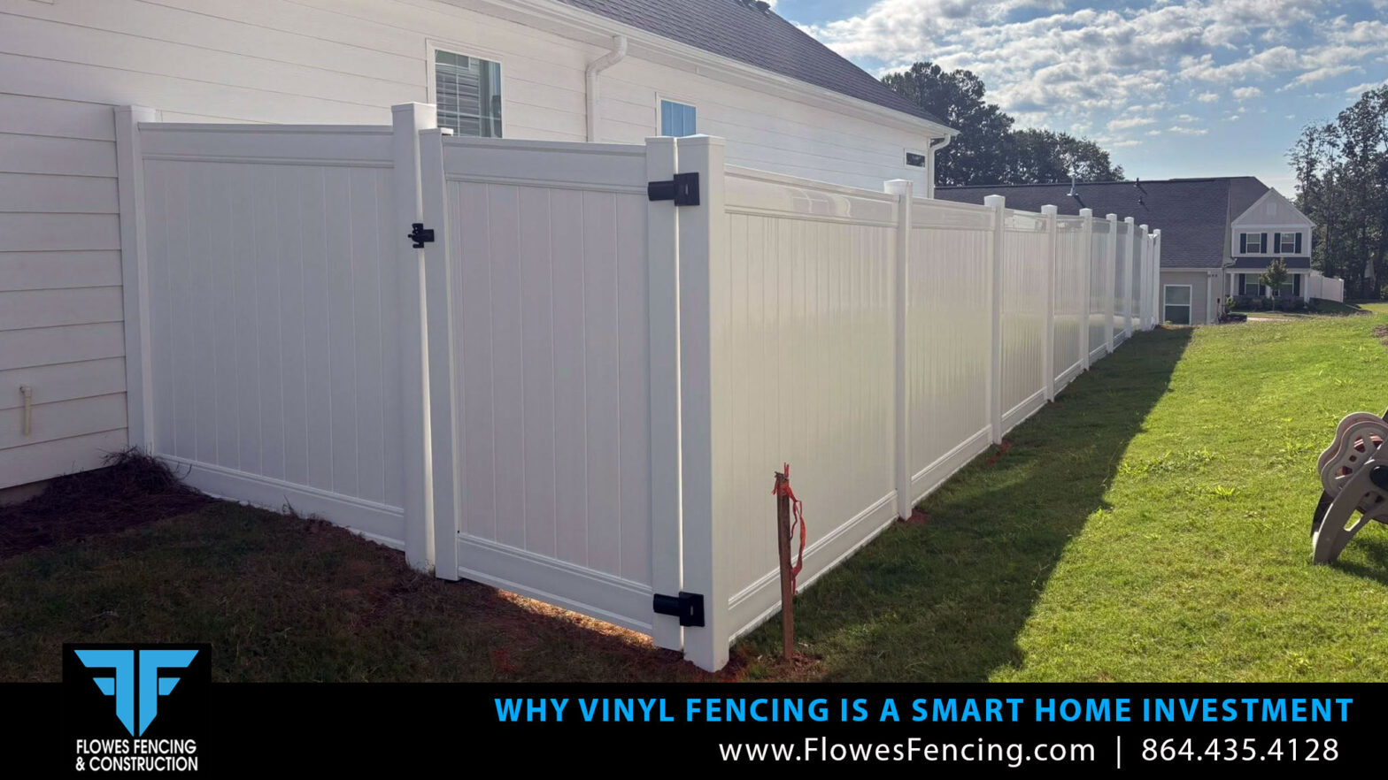 Vinyl Fencing | Flowes Fencing & Construction